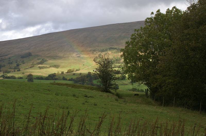 Under Combe Scar. 